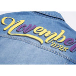 Embroidery Harajuku Patch Plus Size Jacket