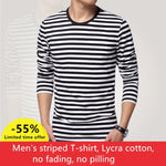 O-Neck Stripe T-shirt