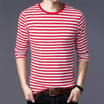 O-Neck Stripe T-shirt