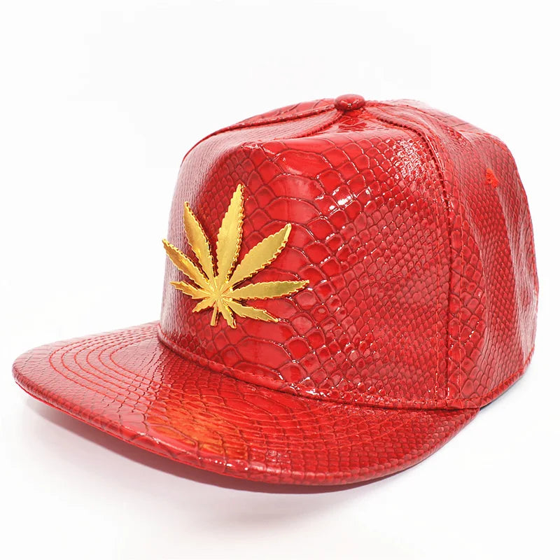 Metal Leaf Snapback