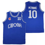 CIBONA 10 PETROVIC Basketball Jersey