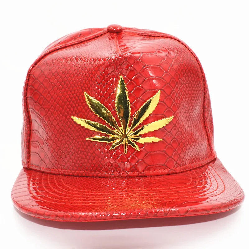 Metal Leaf Snapback