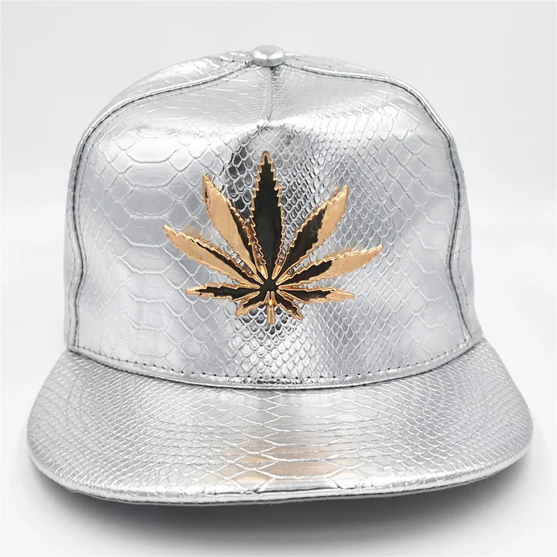 Metal Leaf Snapback