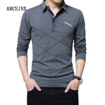 Plus Size Long Sleeve Polo Shirt