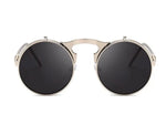 Gothic Steampunk Round Sunglasses