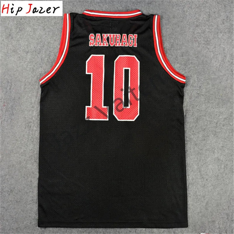 Slam Dunk Cosplay Shohoku Sakuragi Basketball Jersey