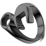 Cool Mechanic Wrench Stainless Steel Ring