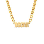 The Gold Rope Chain with Name