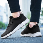 Lightweight Leather Sneakers