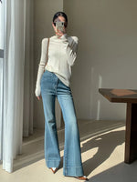 Korean Style Bootcut Jeans