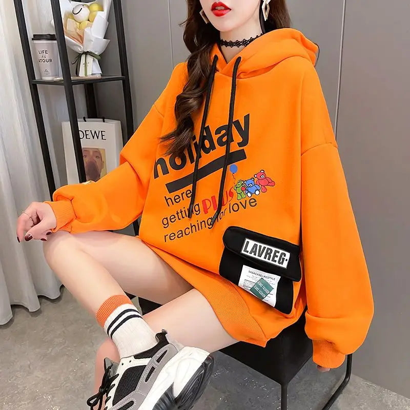 Letter Print Cool Hoodie