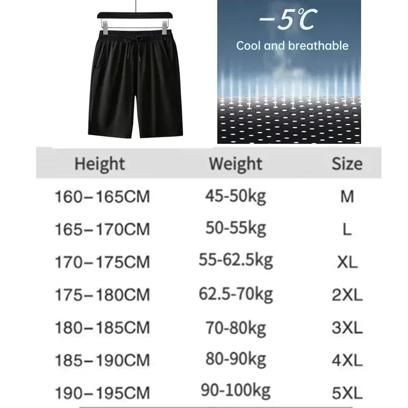 Summer Breathable Men Mesh Shorts