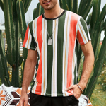 Casual Stripe Summer T-Shirt