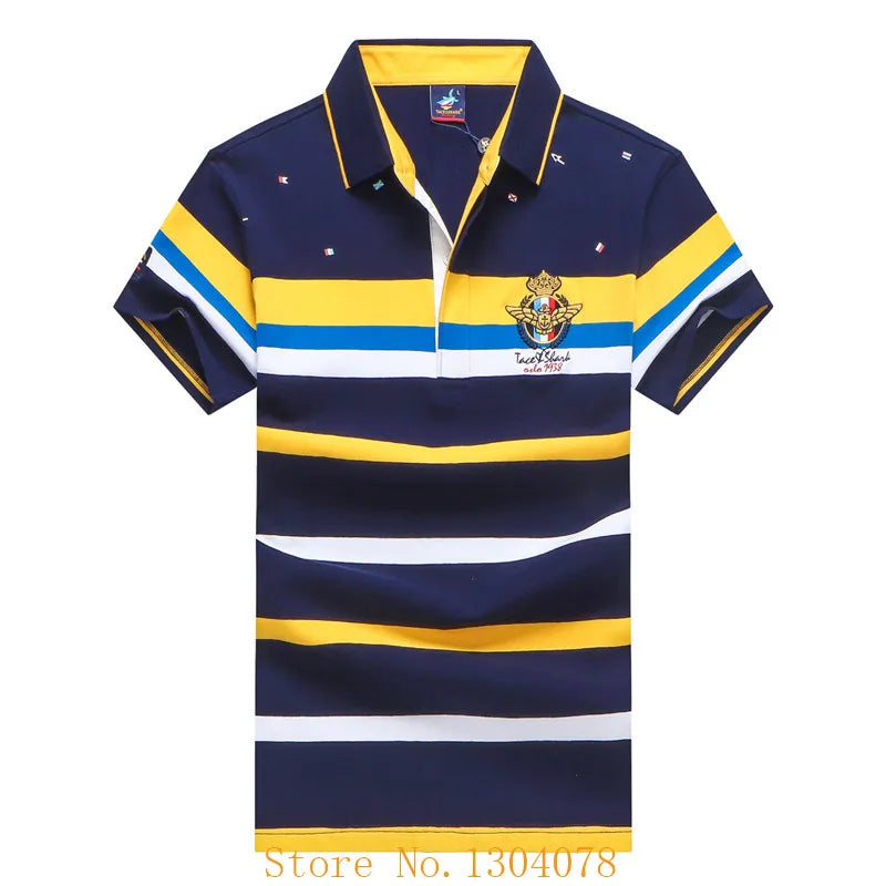 Style Summer Striped Polo