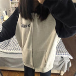 Zip Up Oversize Stylish Hoodie