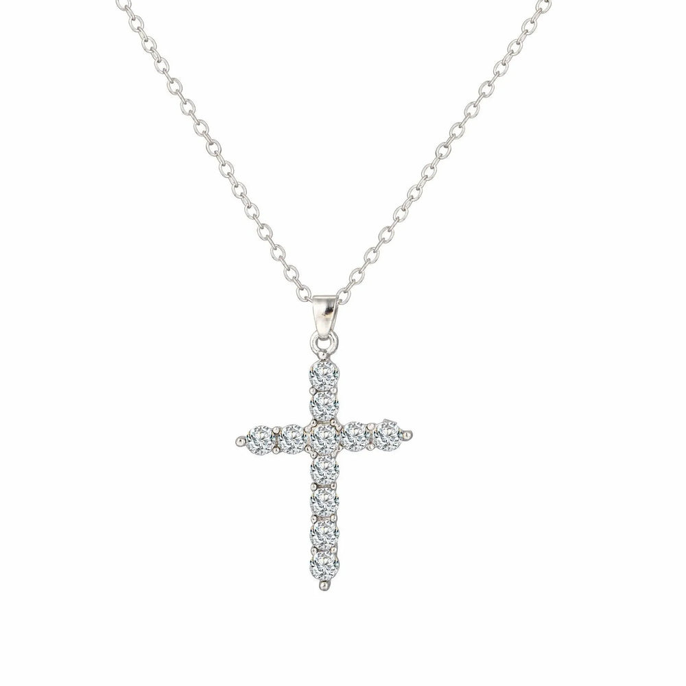 Vintage Cross Pendant Necklace