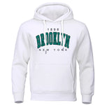 New York Printed Mens Hoodie