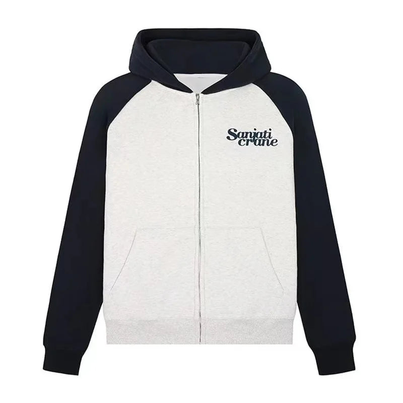 Zip Up Oversize Stylish Hoodie