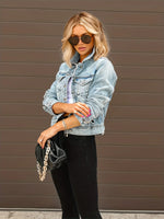 Cropped Denim Jacket