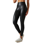 High Waist Faux Leather Leggings