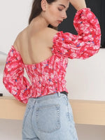 Sexy Off Shoulder Crop Top