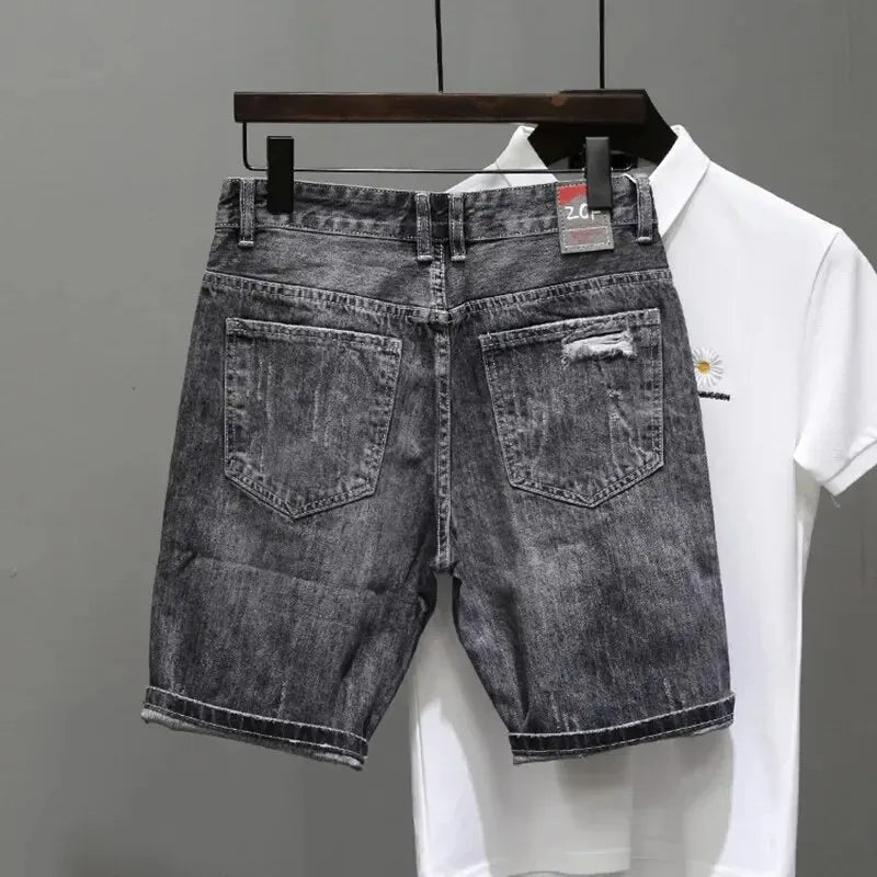 Retro Denim Shorts