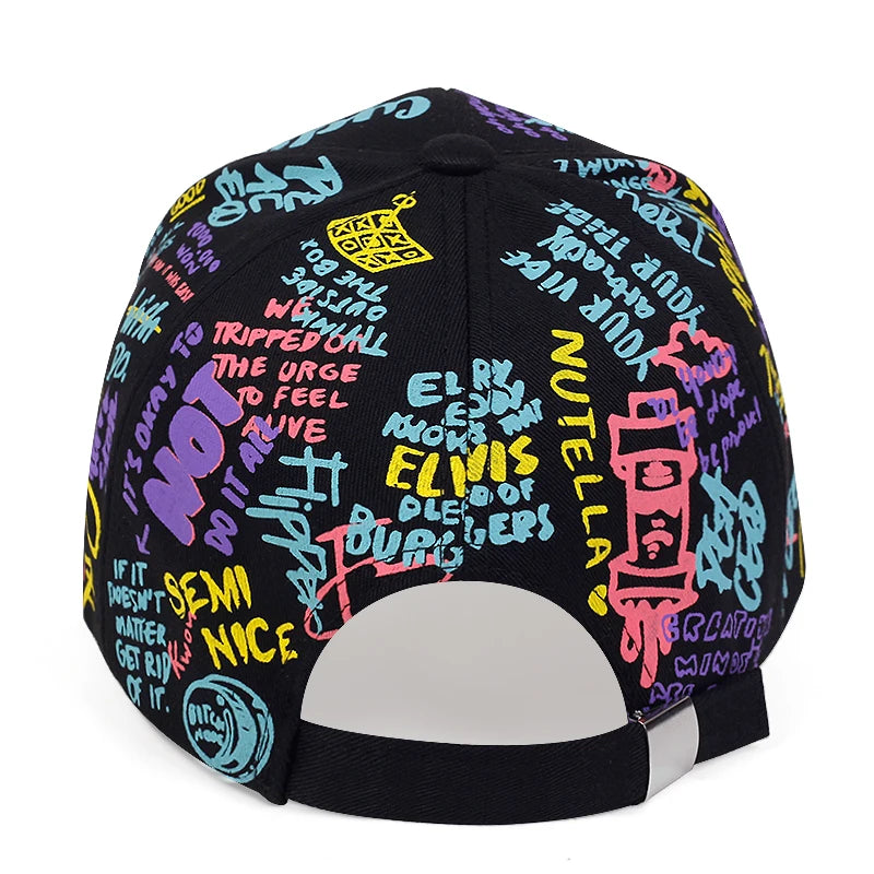 Graffiti Sun Baseball Cap