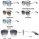 Gradient Frame Designer Sunglasses