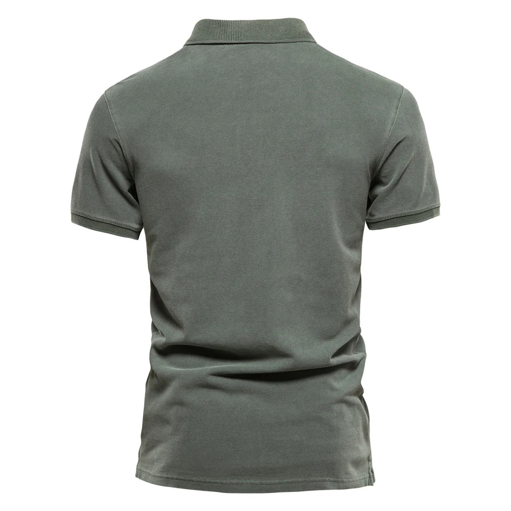 Casual Short Sleeve Polo Shirt